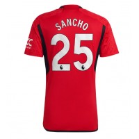 Maglie da calcio Manchester United Jadon Sancho #25 Prima Maglia 2023-24 Manica Corta